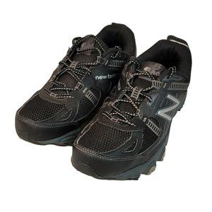 New Balance 410v4 Trail Running Shoes Men’s Size 8 4E Sneakers Black Silver